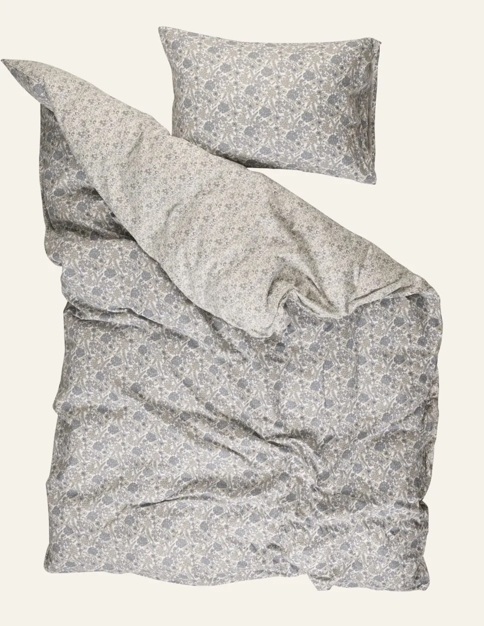 Flanellipussilakanasetti moniväri/vihreä - 150x210 cm