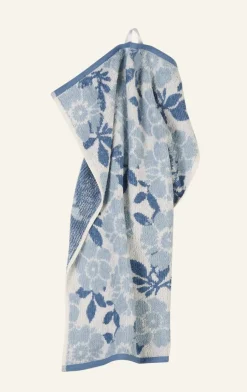 Floral Jaquard Käsipyyhe moniväri/sininen