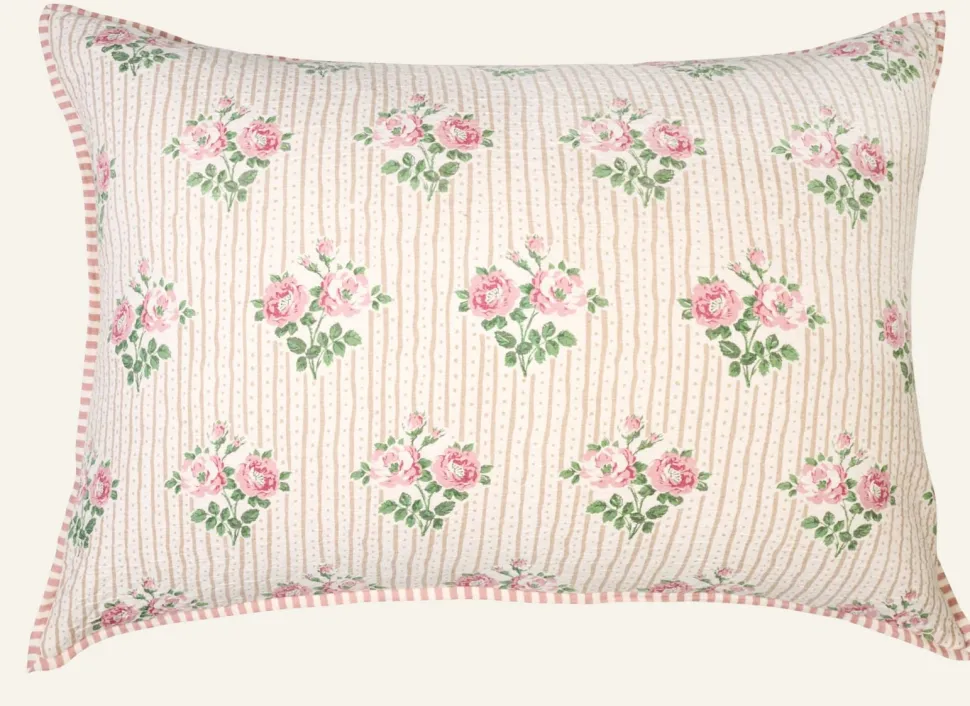 Flowerjoy hotellityynyliina moniväri/vihreä