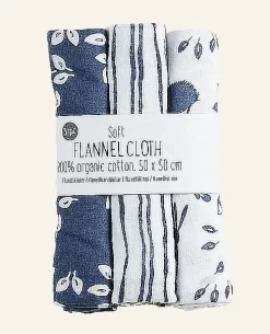 Forest Flanell flanelliliinat sininen
