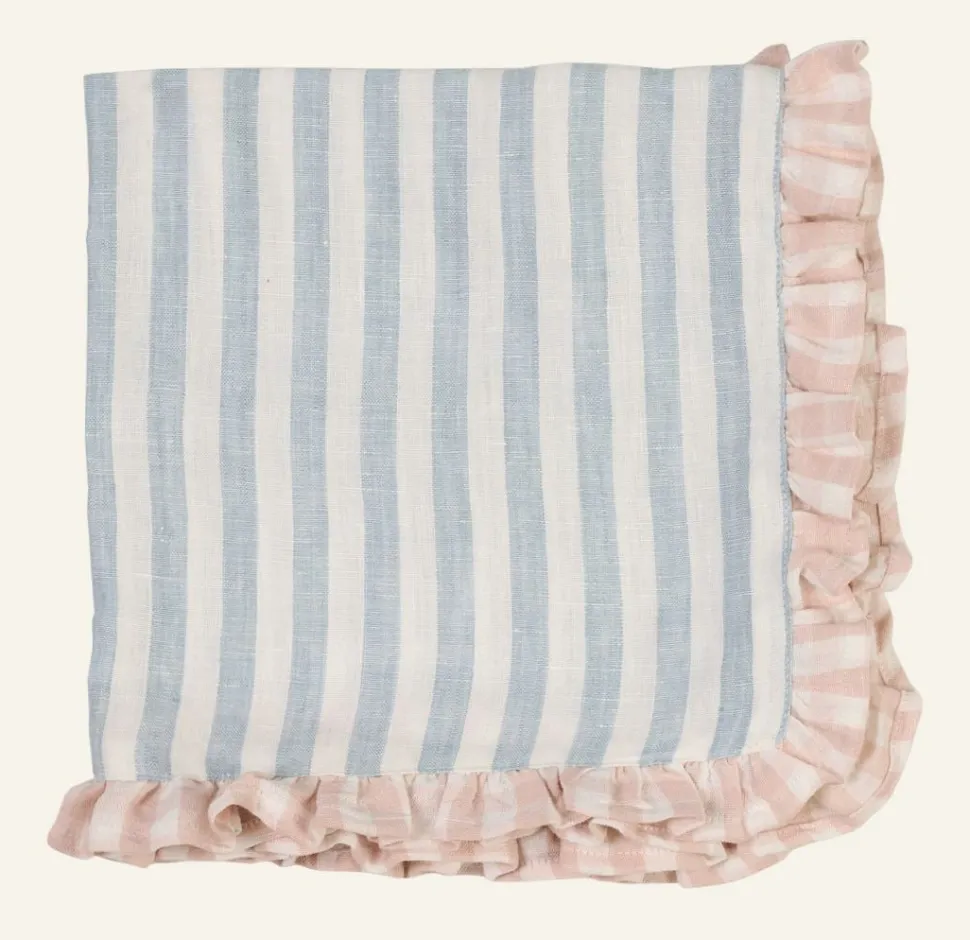 Frill lautasliina vaaleansininen