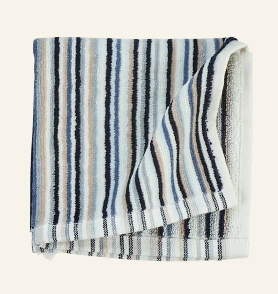 Hanne stripe pesulappu moniväri/sininen
