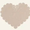 Heart lautasliina beige