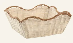 Hennie Rattan kori vaalea luonnoväri