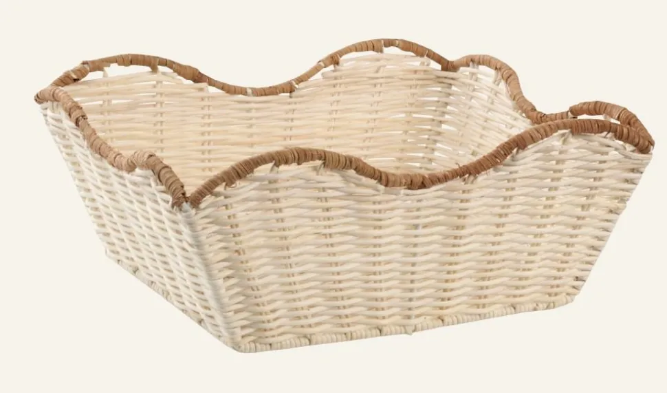 Hennie Rattan kori vaalea luonnoväri