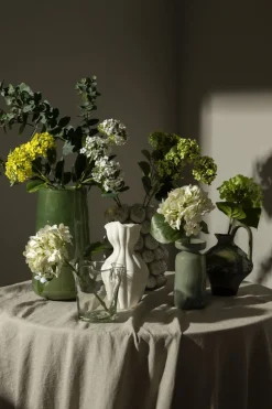 Hortensia kukka valkoinen