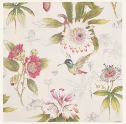 Hummingbird paperiservetit moniväri