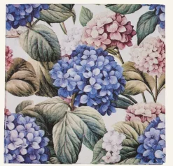 Hydrangeas mixed kahviservetit moniväri