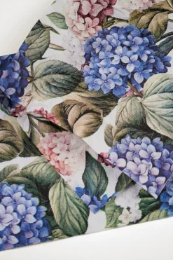 Hydrangeas mixed kahviservetit moniväri