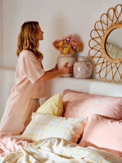 Ina pyjamahousut koralli