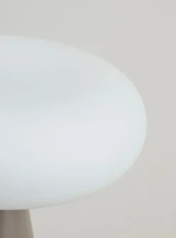 Iris LED-pöytälamppu vaaleanruskea