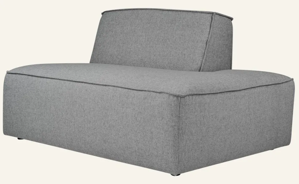 Isa moduuli avoin pää oikea harmaa