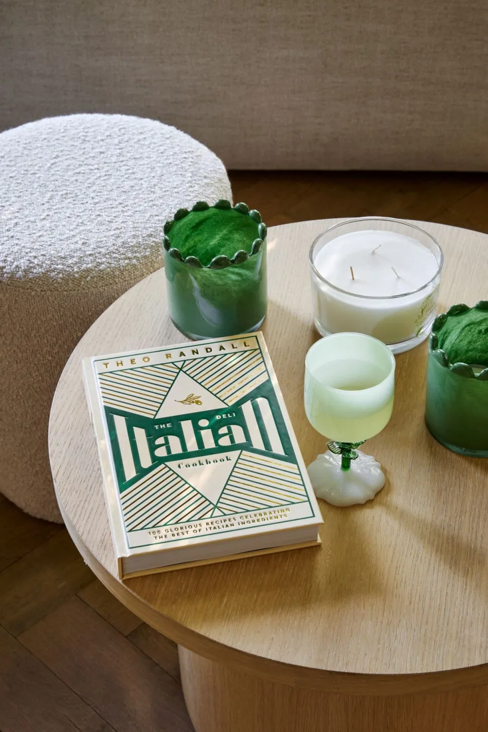Jade kynttilälyhty vihreä