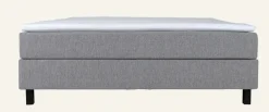 Jenkkisänky harmaa - 90x200 cm