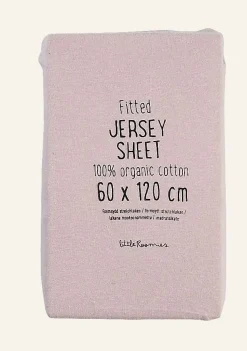 Jersey formsydd muotoonommeltu aluslakana vaaleanroosa