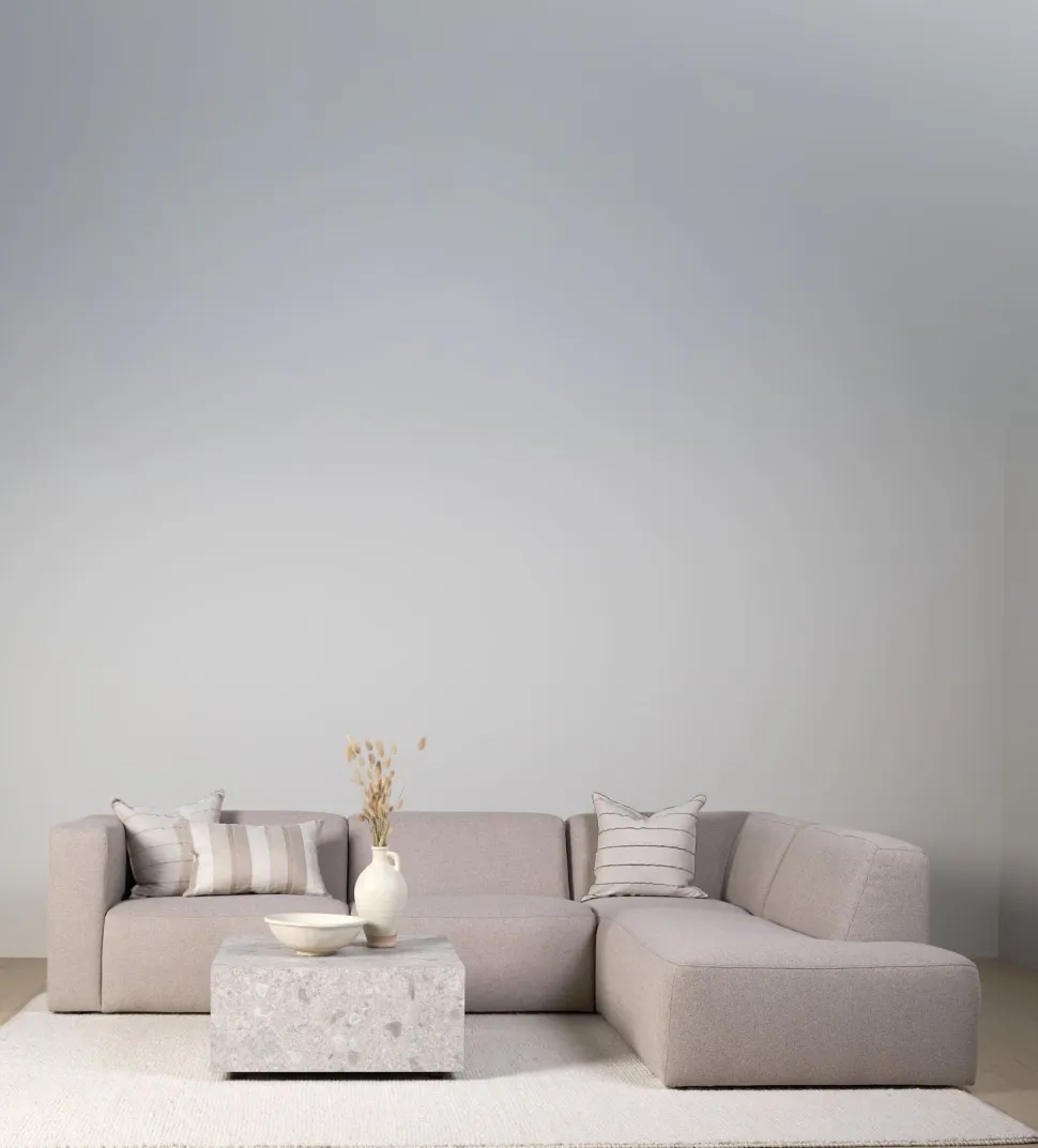 Juno moduuli 1,5-istuttava käsinoja oikea beige