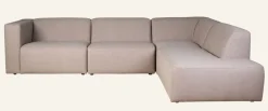 Juno moduulisohva 4 osaa avoin pääty oikealla beige