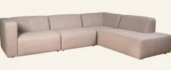 Juno moduulisohva 4 osaa avoin pääty oikealla beige