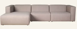 Juno moduulisohva 3 osaa divaani vasen beige
