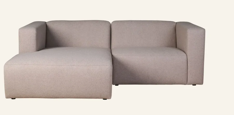 Juno moduulisohva 2 osaa, divaani vasen beige