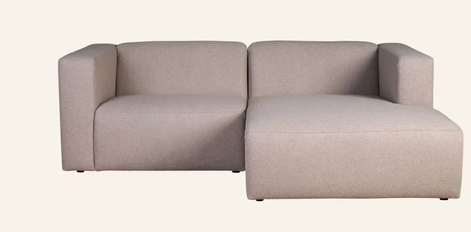 Juno moduulisohva 2 osaa oikea divaani beige