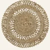 Jute Flower tabletti luonnonväri