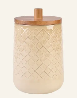 Kim säilytyspurkki beige
