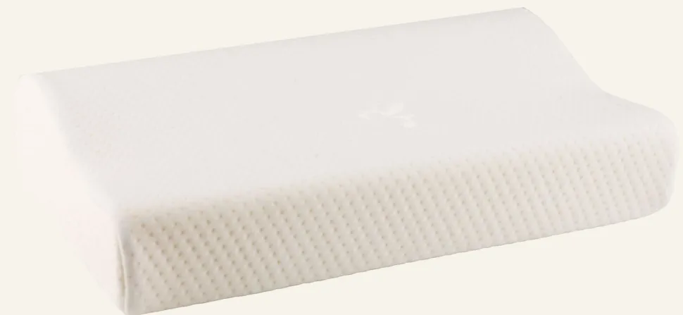 Kontur viscoelastic ergonominen tyyny luonnonvalkoinen