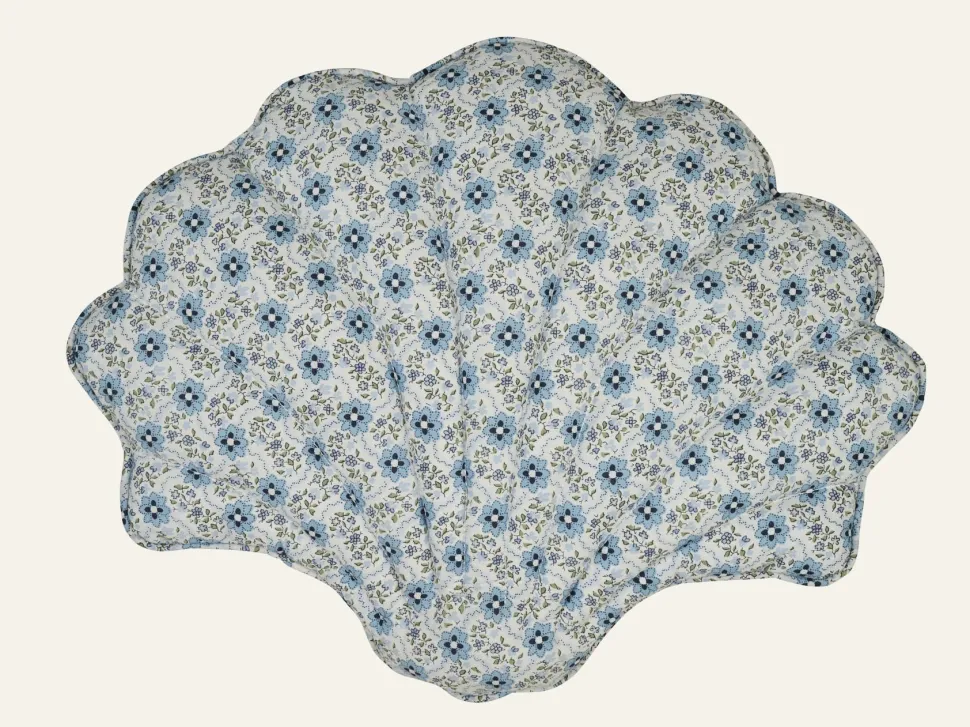 Koristetyyny moniväri/sininen - 45x32x9 cm