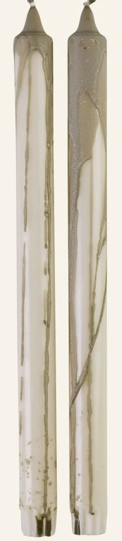 Kruunukynttilä hiekka - 30 cm