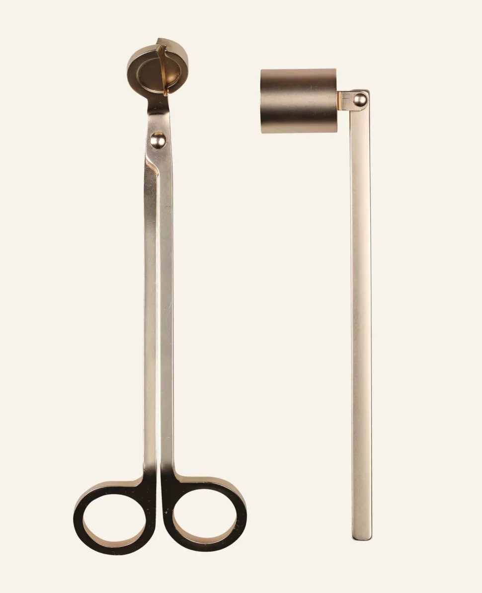 Kynttilänsammutin kulta - 18 cm