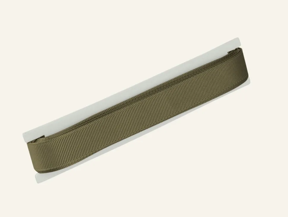 Lahjanauha vihreä - 1,6cm x 7m