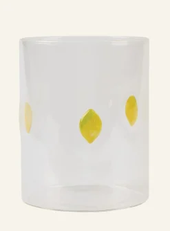 Lemon juomalasi keltainen