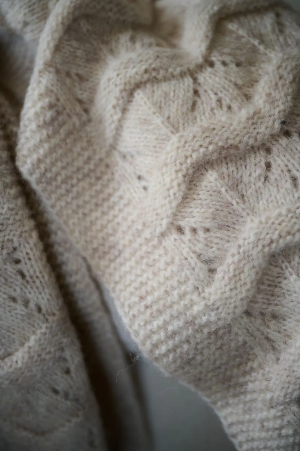 Leona torkkupeitto beige