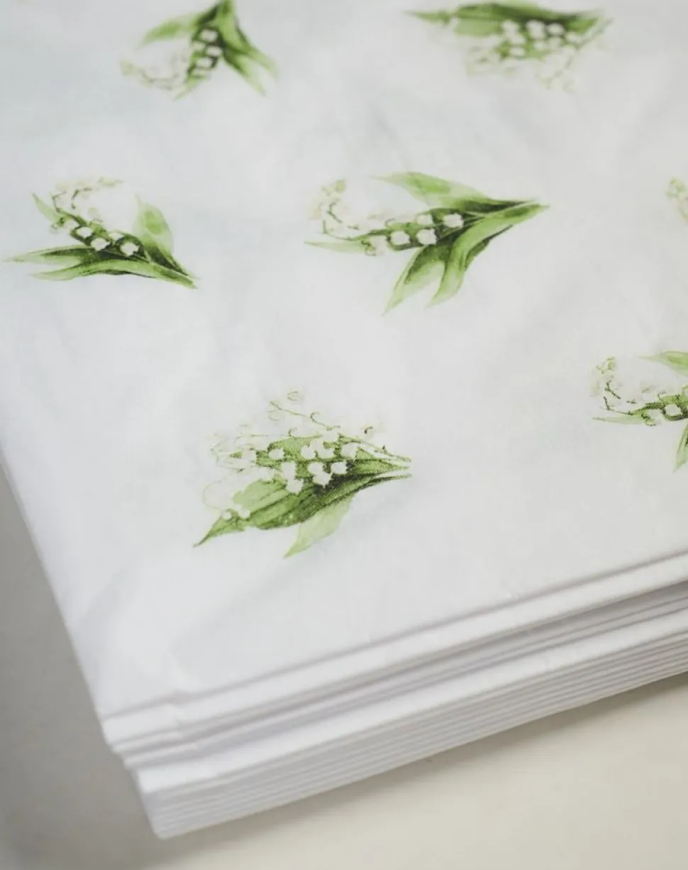 Lily of the valley ruokaservetit moniväri