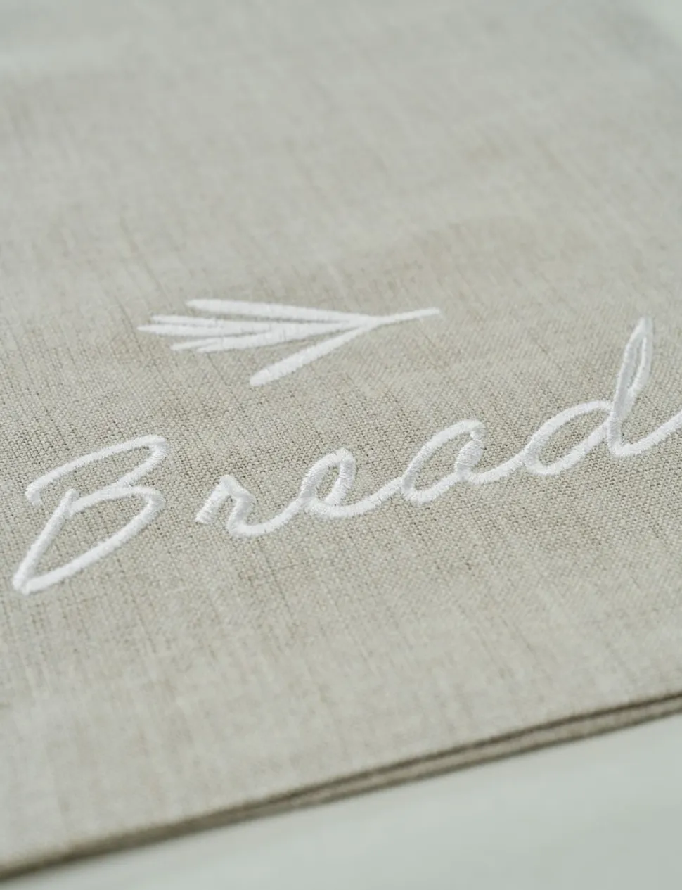 Linen leipäpussi luonnonväri