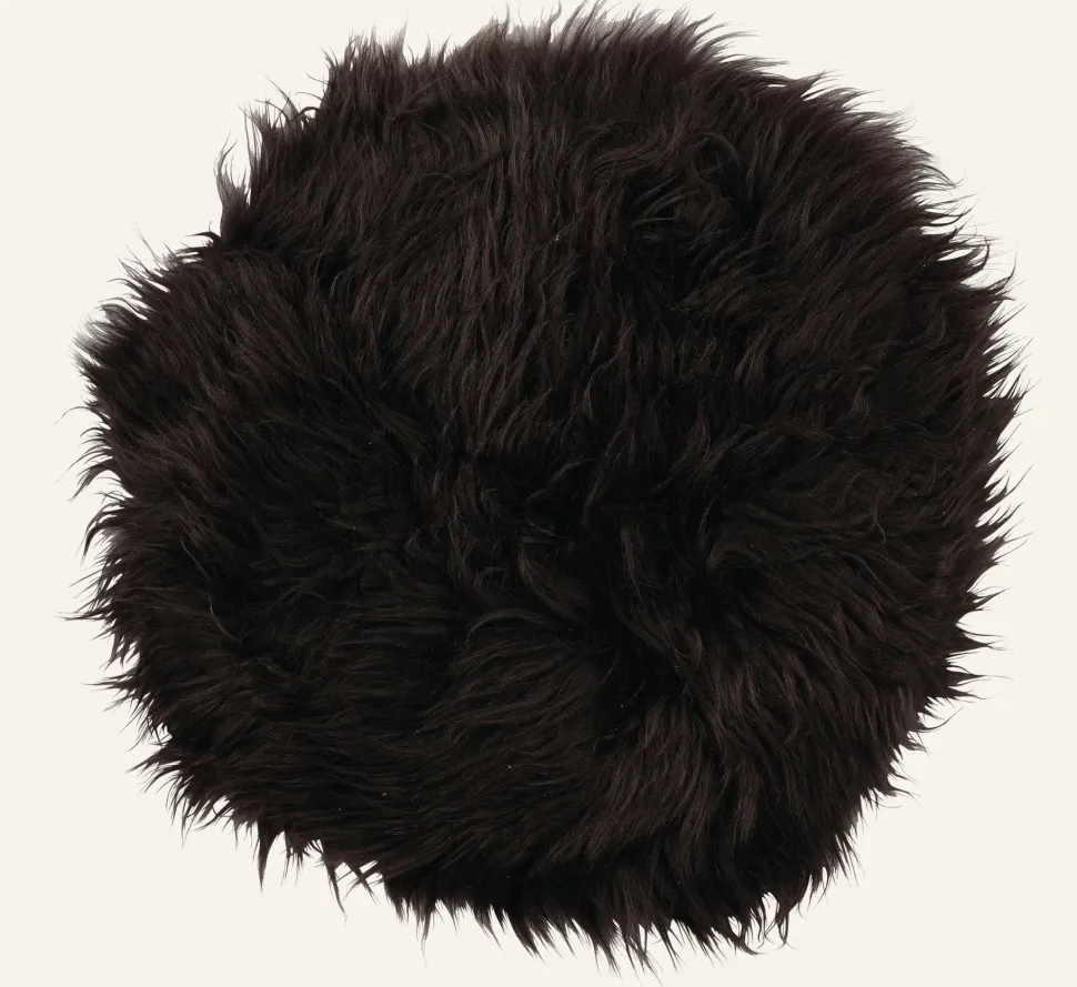Longwool istuinalusta tummanruskea