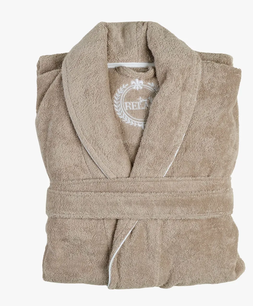 Lux kylpytakki beige