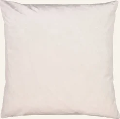 Mali velour koristetyynynpäällinen luonnonvalkoinen