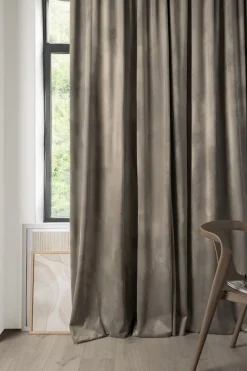 Mali velour verho beige