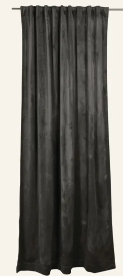 Mali velour verho harmaa