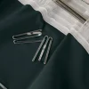 Mali velour verho tummanvihreä