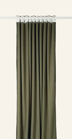 Mali velour verho vihreä