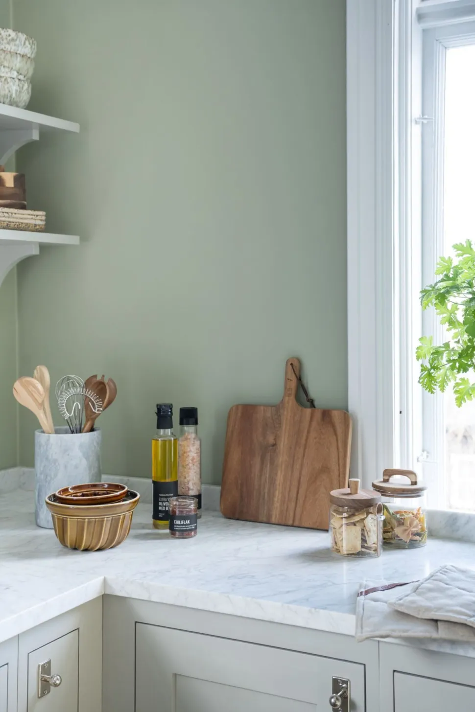 Marble viininjäähdytin vaaleanharmaa