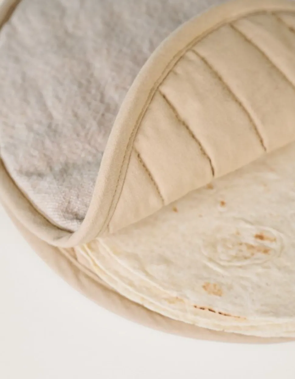 Martina tortillan säilytys beige