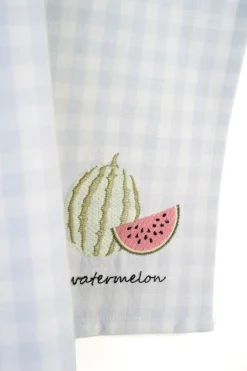 Melon keittiöpyyhe vaaleansininen