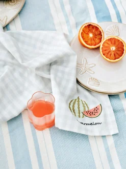 Melon keittiöpyyhe vaaleansininen