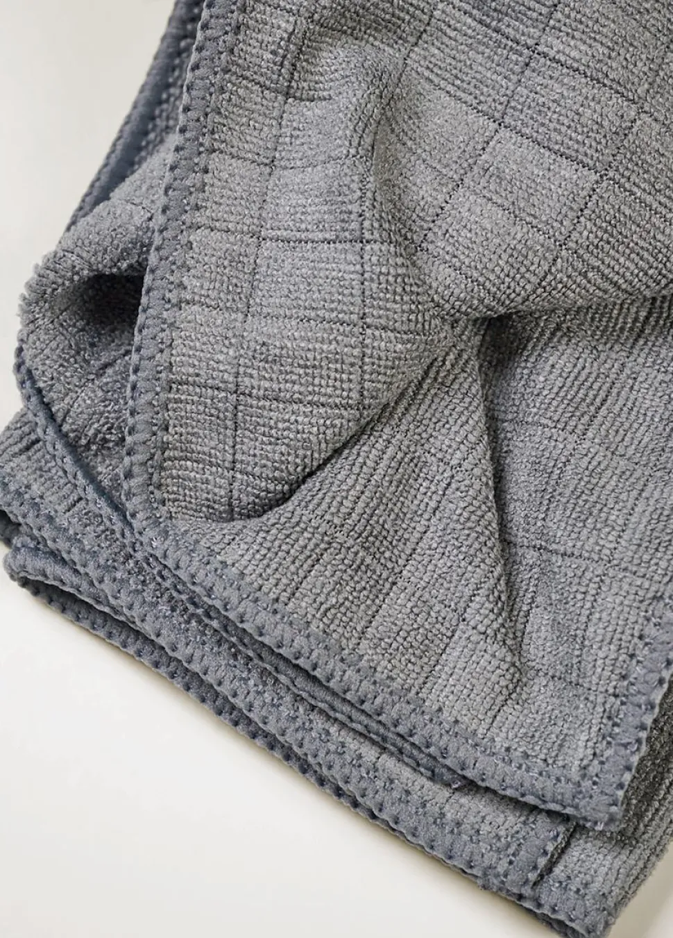 Microfiber lattiapyyhe harmaa