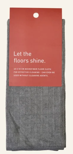Microfiber lattiapyyhe harmaa