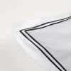 Milano percale tyynyliina valkoinen